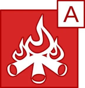 Extincteur a utiliser sur feu de classe A