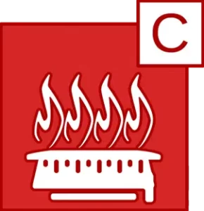 Extincteur a utiliser sur feu de classe C